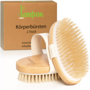 Verpackung lampox Körperbürste