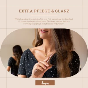 Wenn Sie lange Haare haben, aber nicht viel Zeit für die Haarpflege haben, kann eine Entwirrbürste für lange Haare und Locken ein wertvolles Werkzeug sein, um das Haar schnell und einfach zu entwirren, ohne es zu beschädigen.