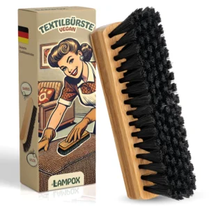 Textilbürste – Nachhaltige Fusselbürste mit Bambusgriff & Nylonborsten