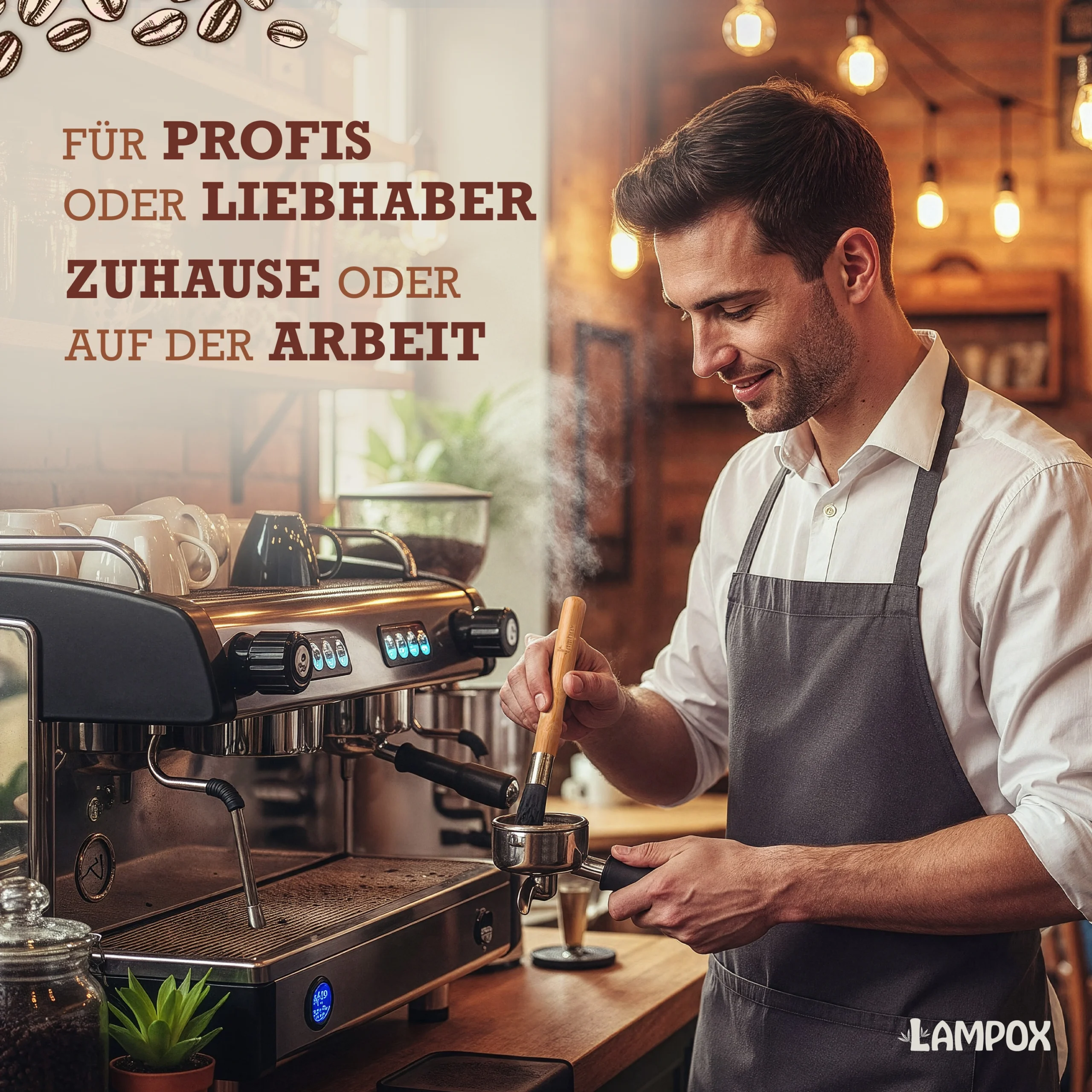 Barista Pinsel - Reinigungspinsel, Küchenpinsel – Bild 6